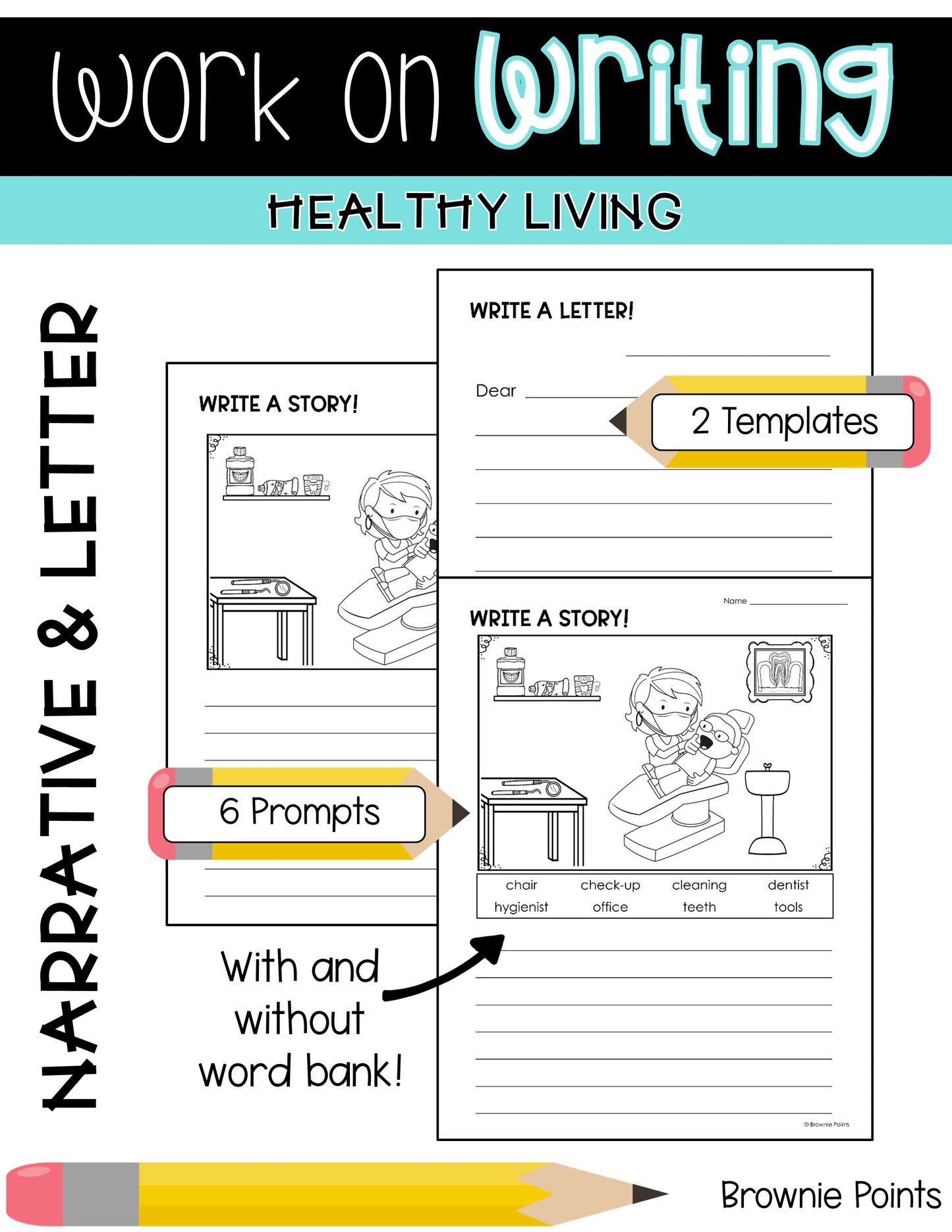 Work on Writing - Healthy Living (Grade 2)