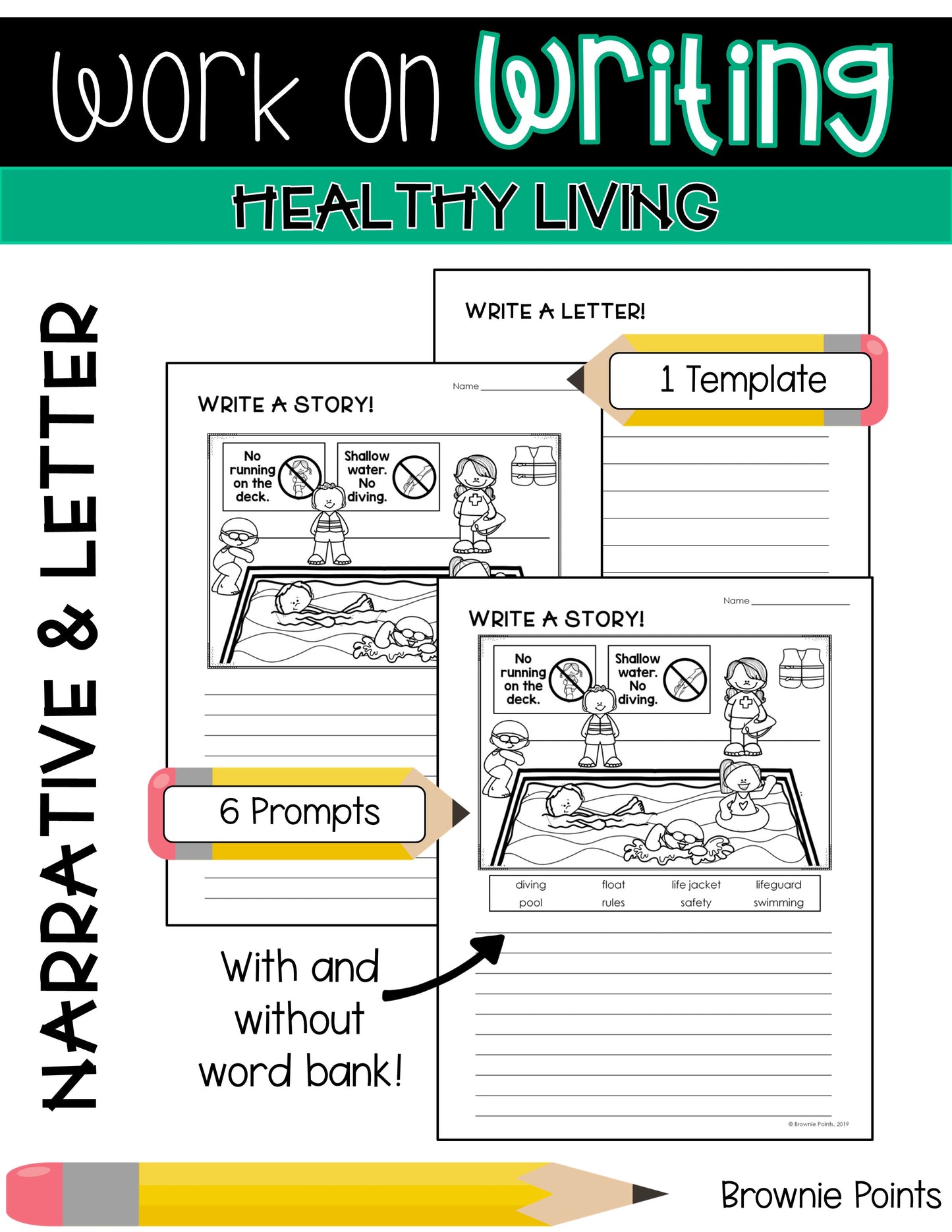 Work on Writing - Healthy Living (Grade 3)