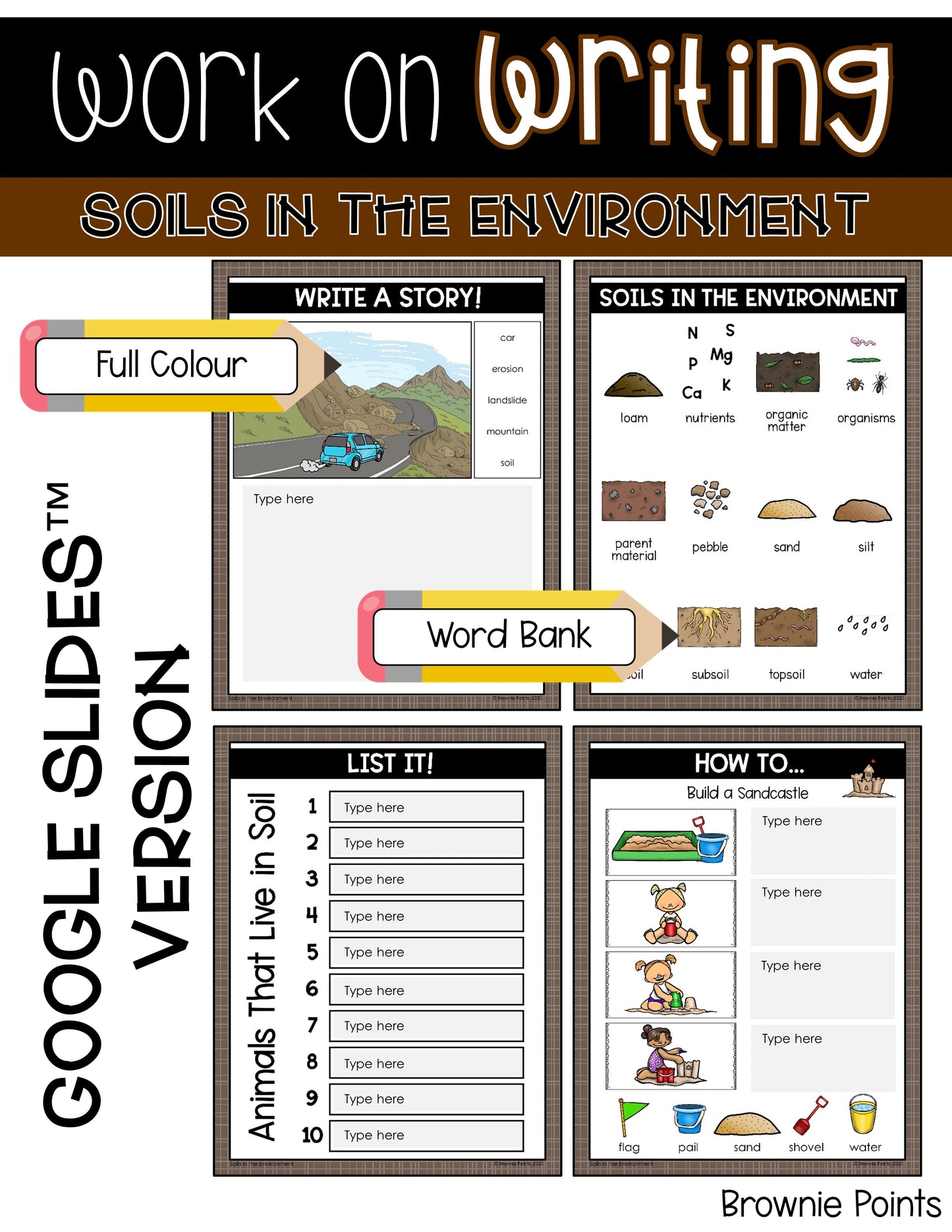 Work on Writing - Soils in the Environment