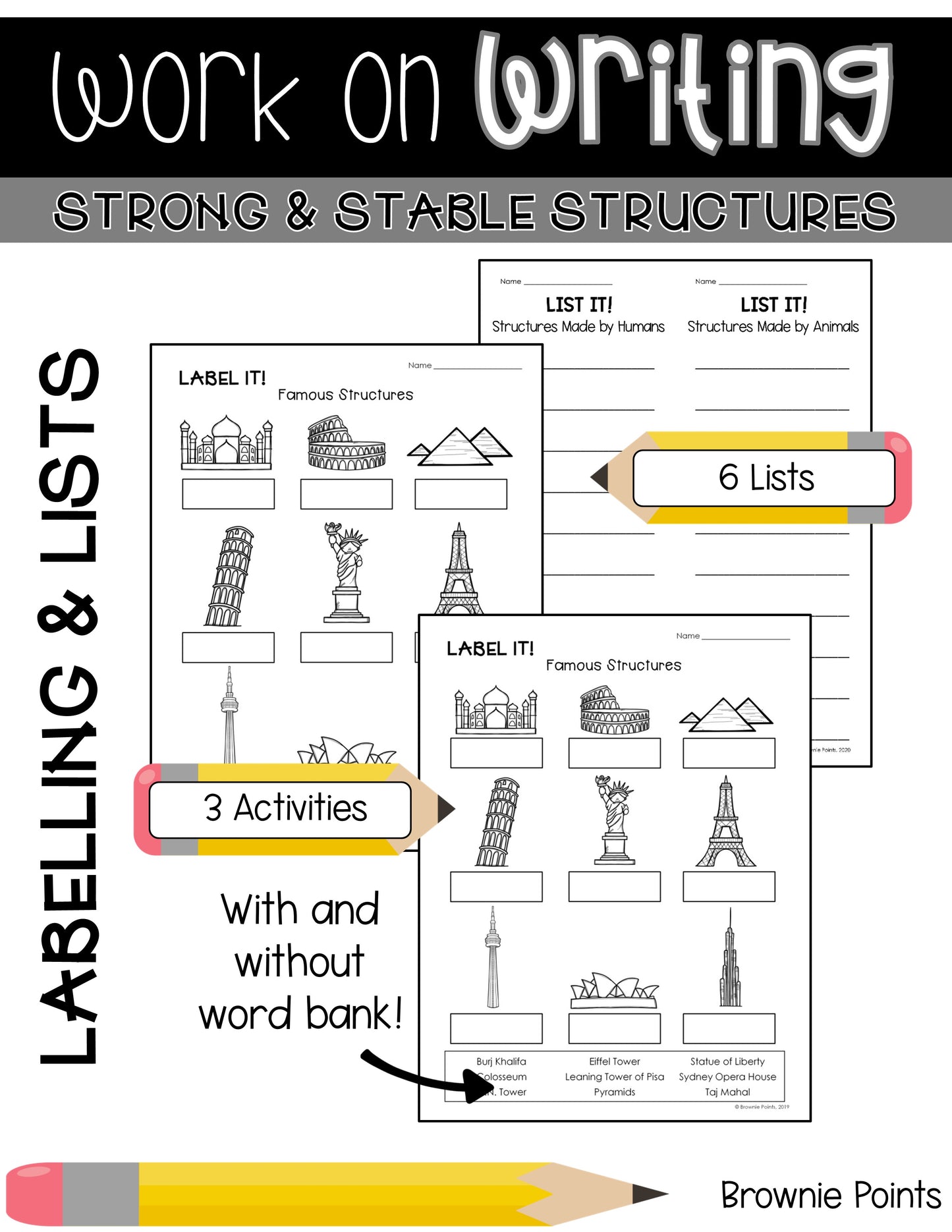 Work on Writing - Strong and Stable Structures