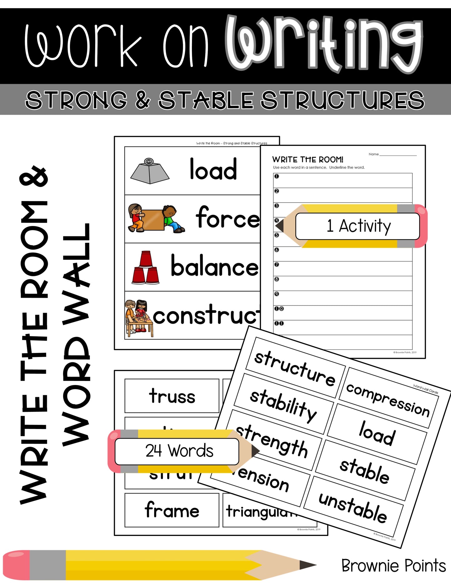 Work on Writing - Strong and Stable Structures