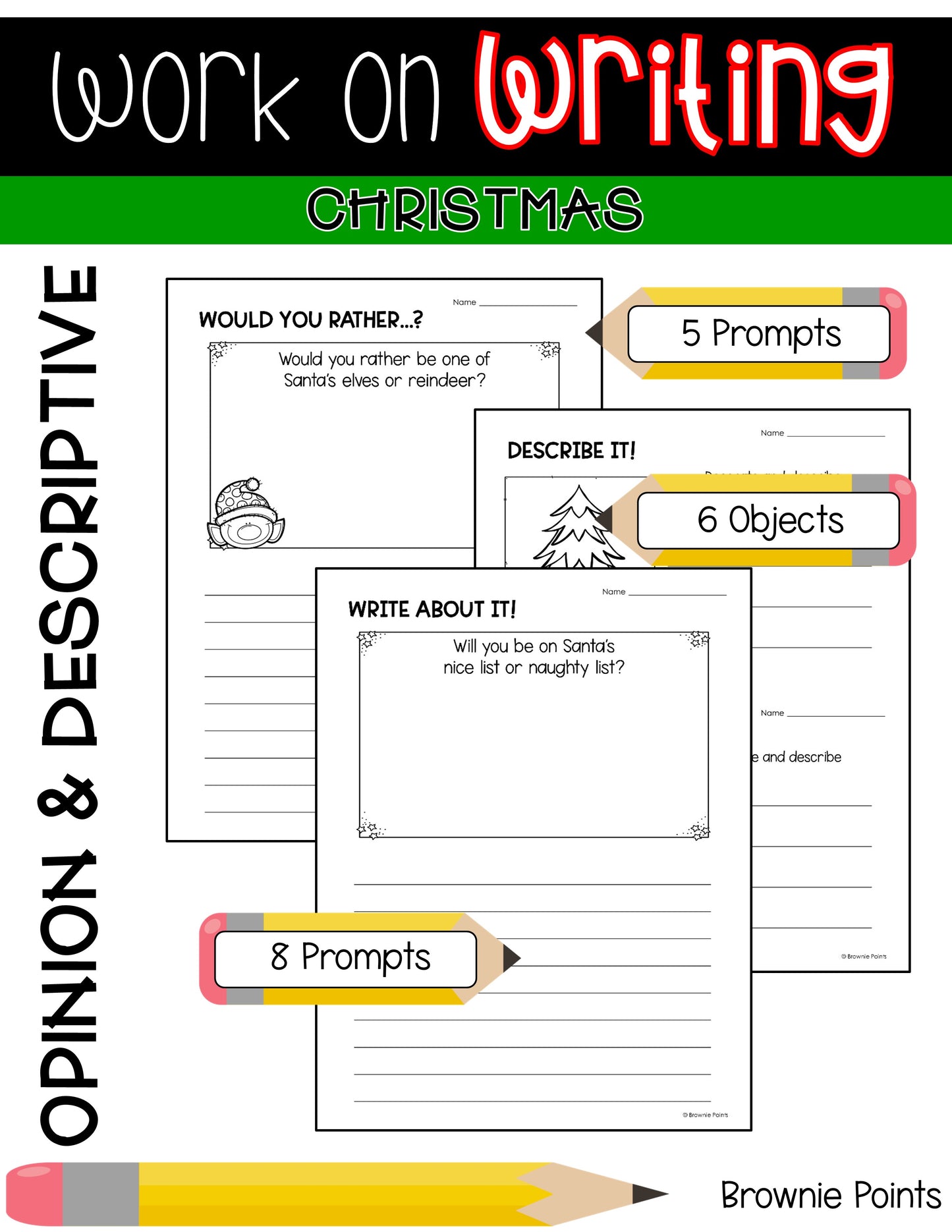 Work on Writing - Christmas