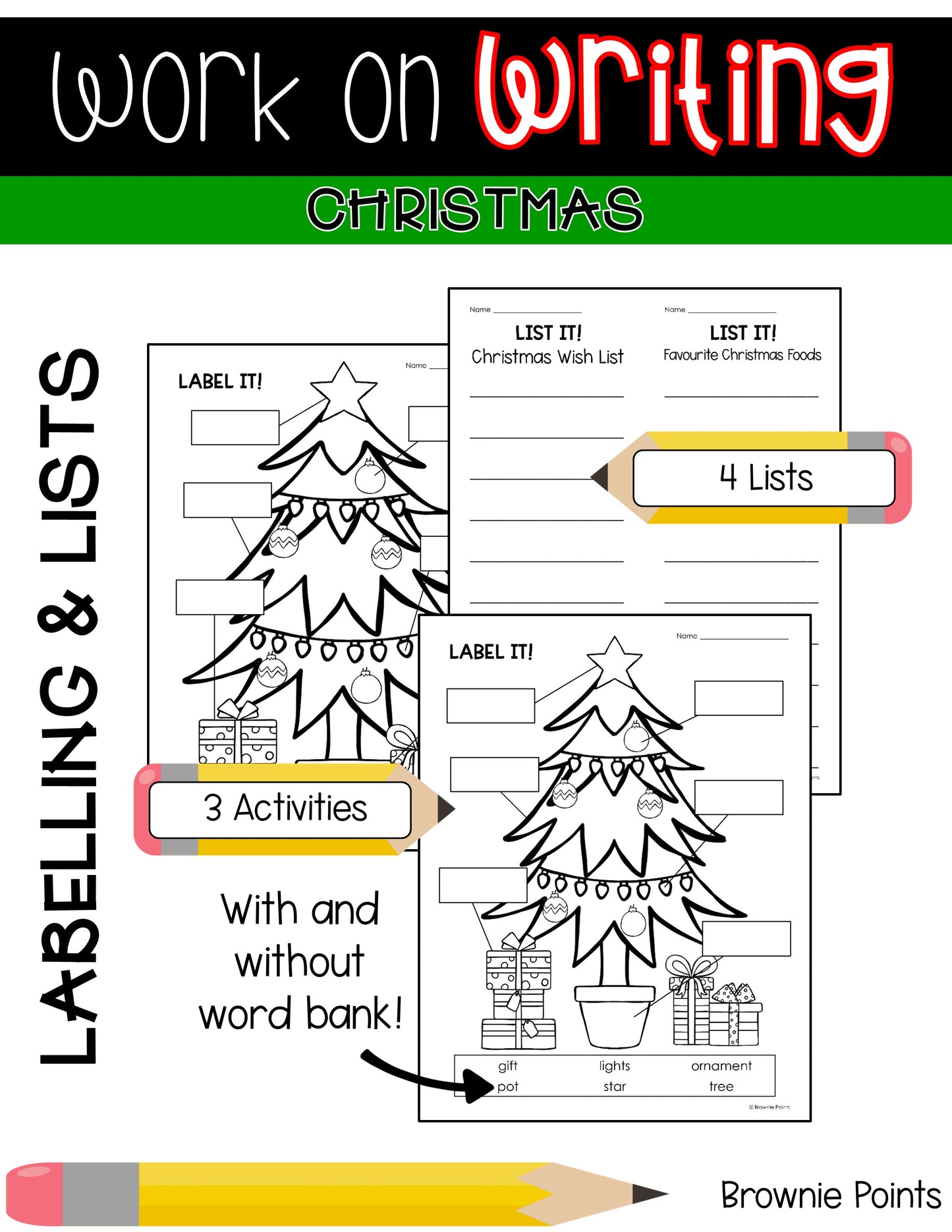 Work on Writing - Christmas