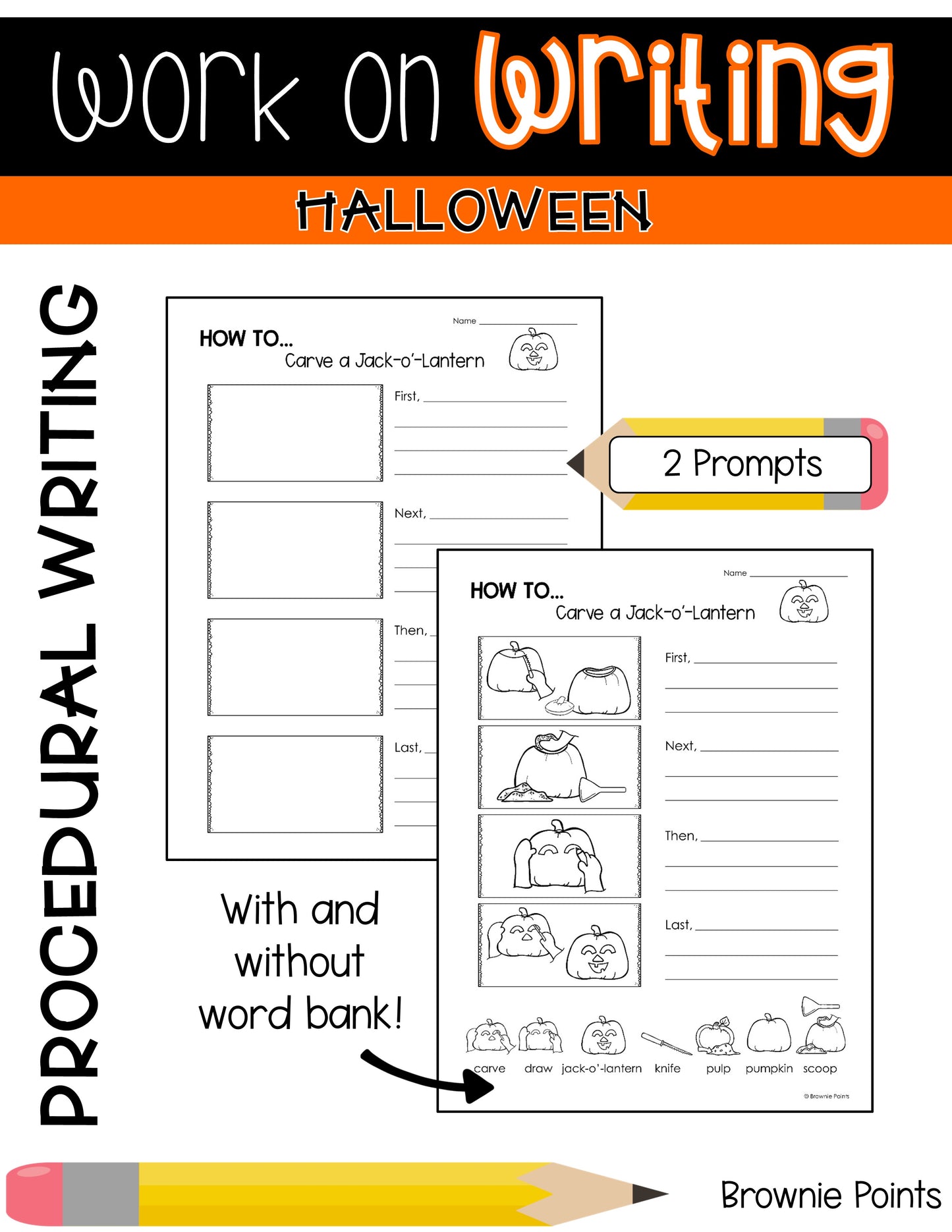 Work on Writing - Halloween