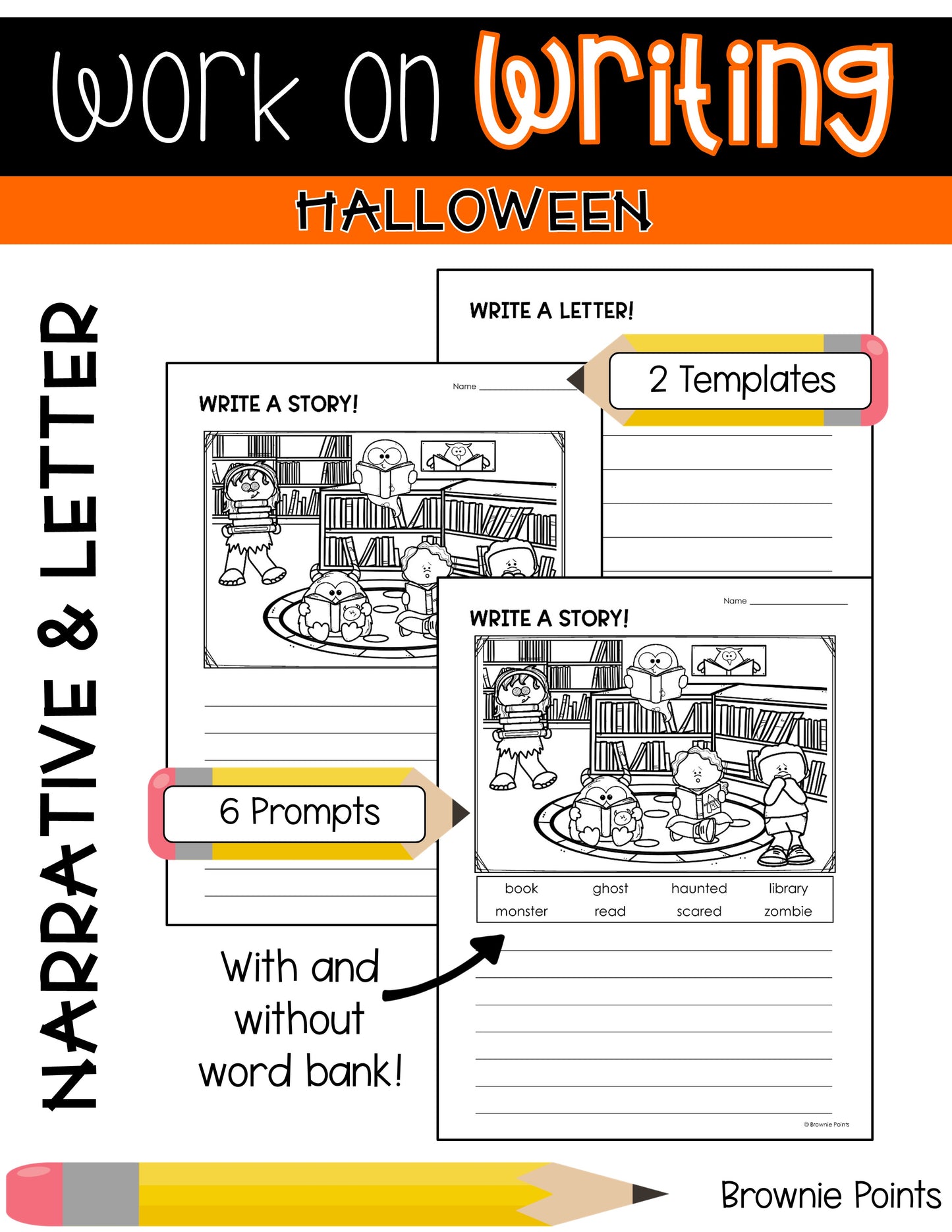 Work on Writing - Halloween