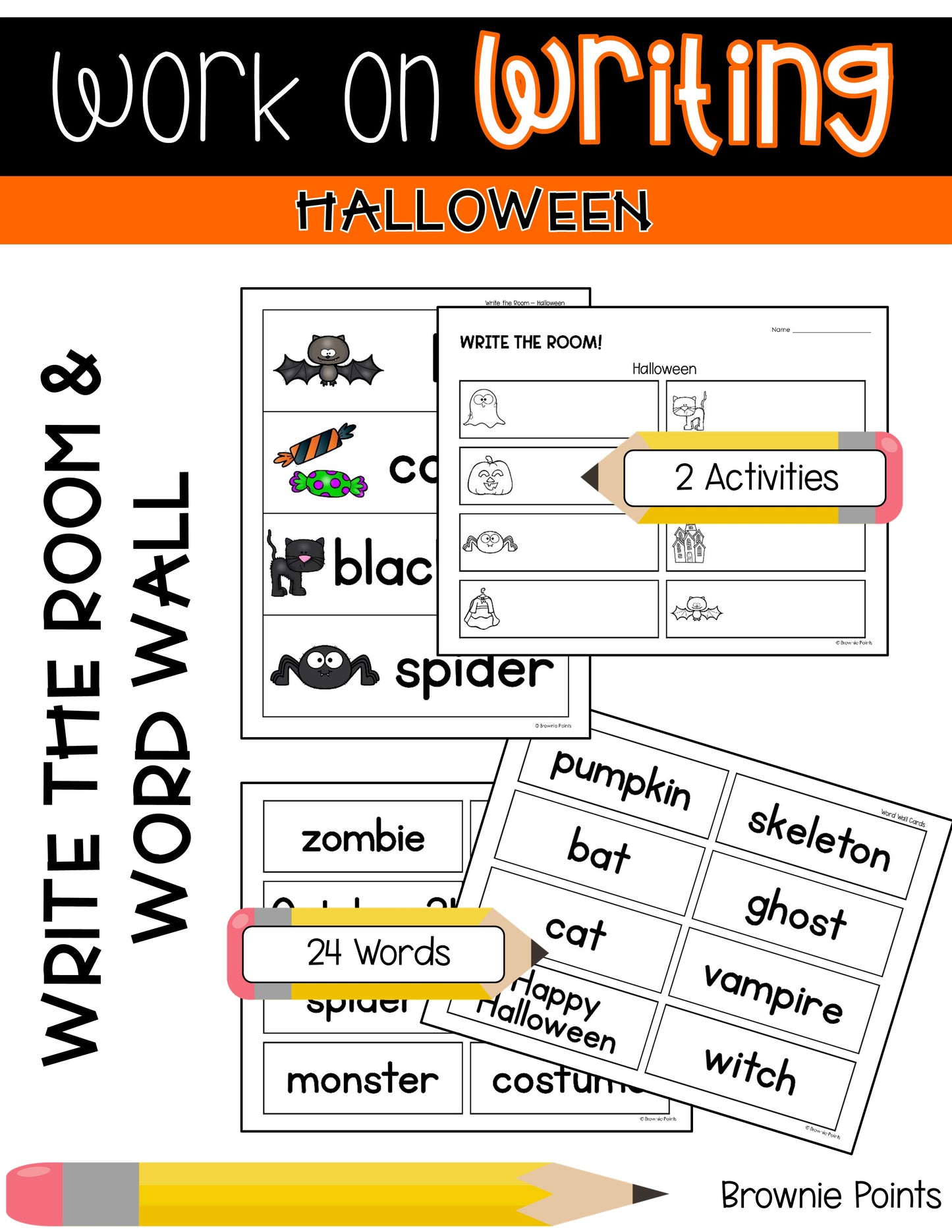 Work on Writing - Halloween