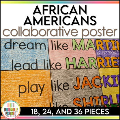 African Americans Collaborative Poster