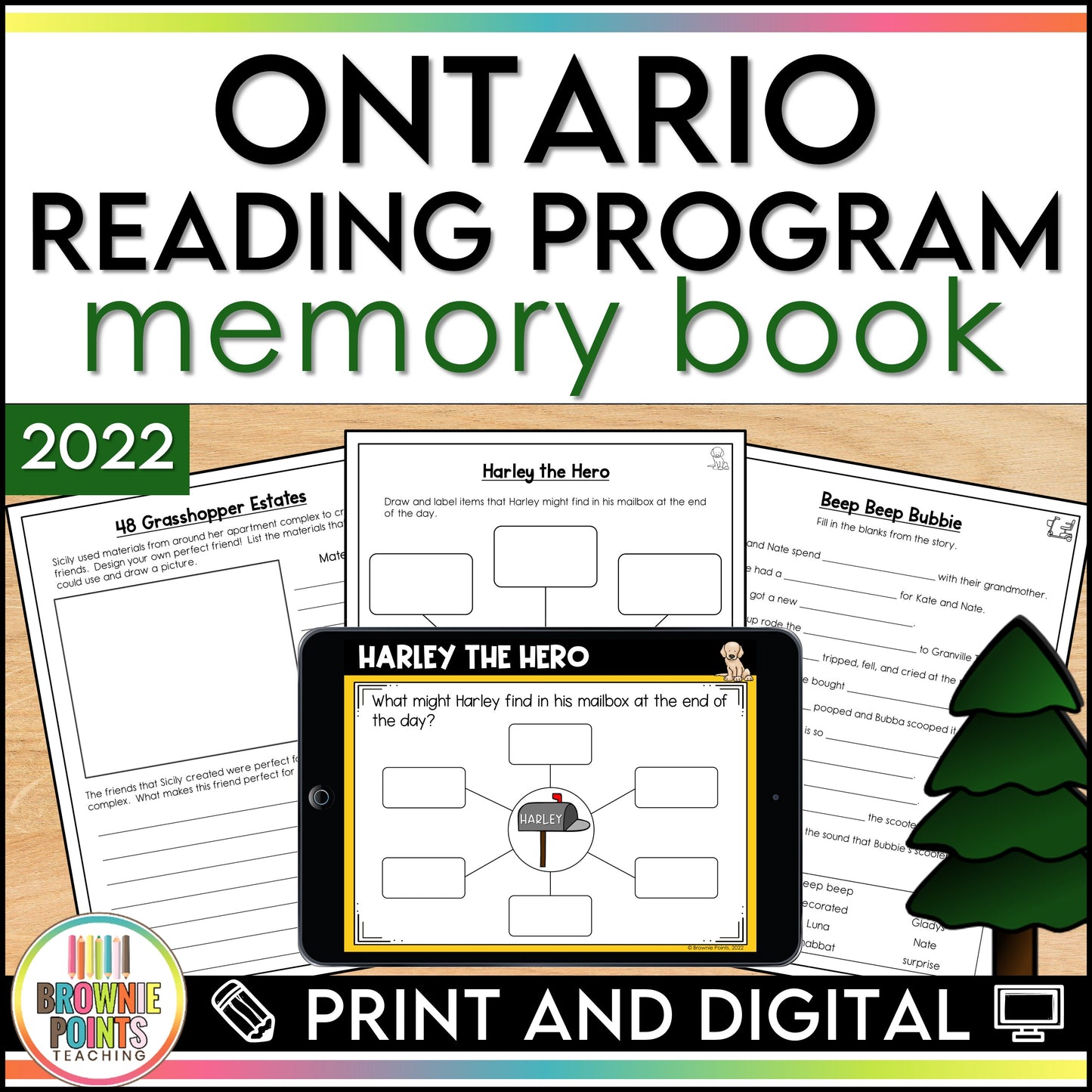 Ontario Reading Program Memory Book 2022