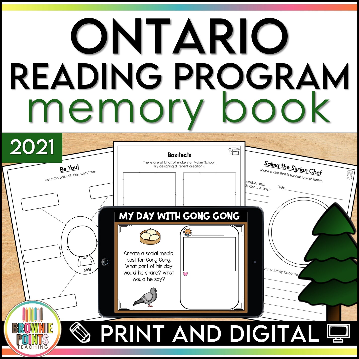 Ontario Reading Program Memory Book 2021