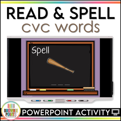 CVC Words PowerPoint Game