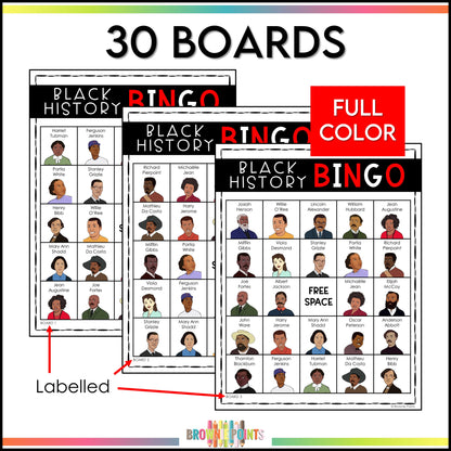 Black History in Canada - Bingo