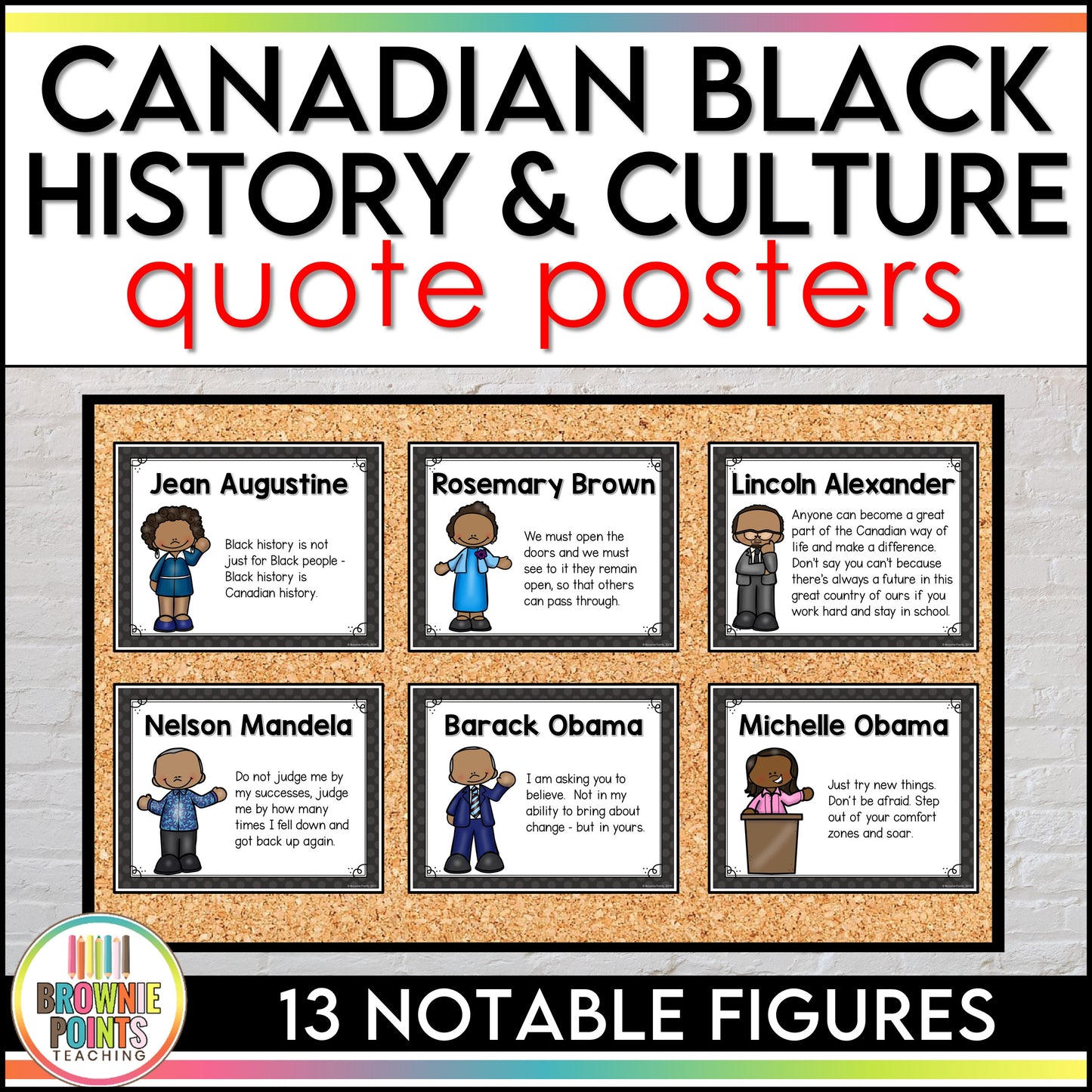 Black History in Canada - Quote Posters