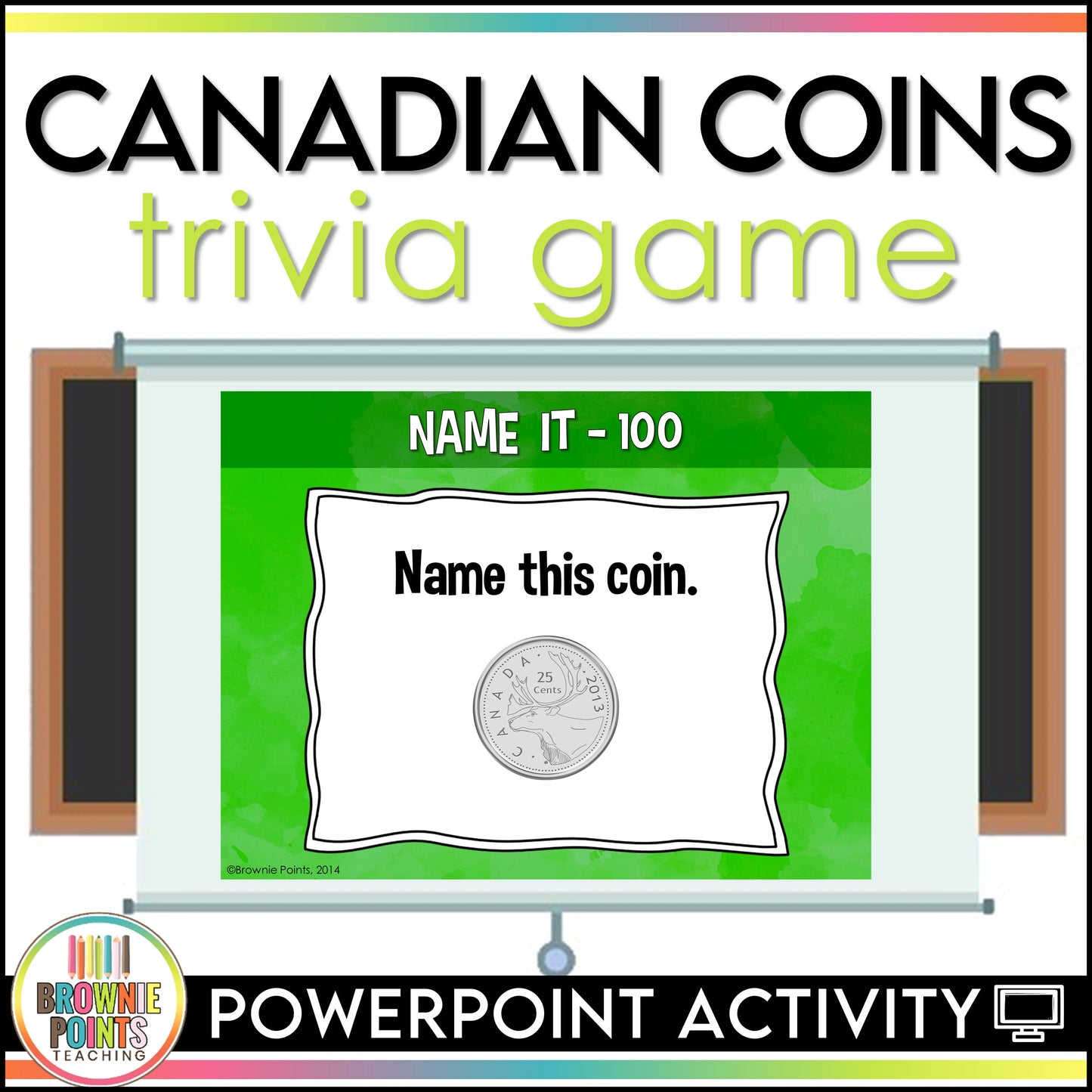 Canadian Coins PowerPoint Game