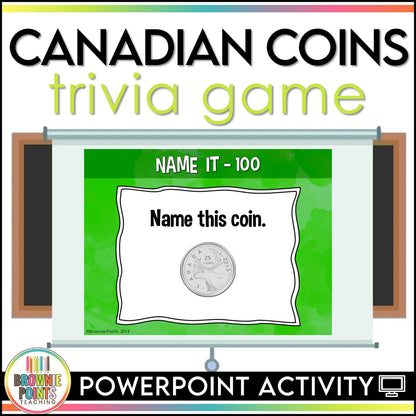 Canadian Coins PowerPoint Game