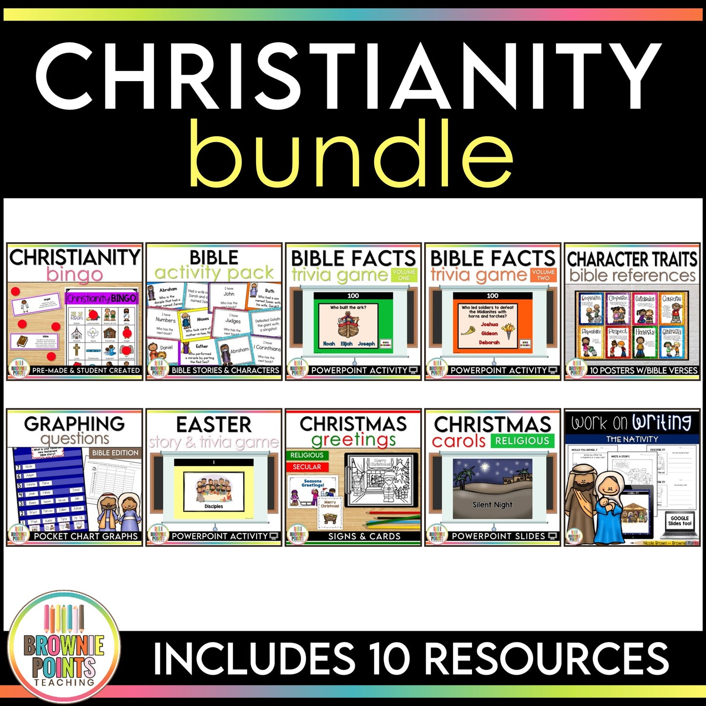 Christianity Activities Bundle