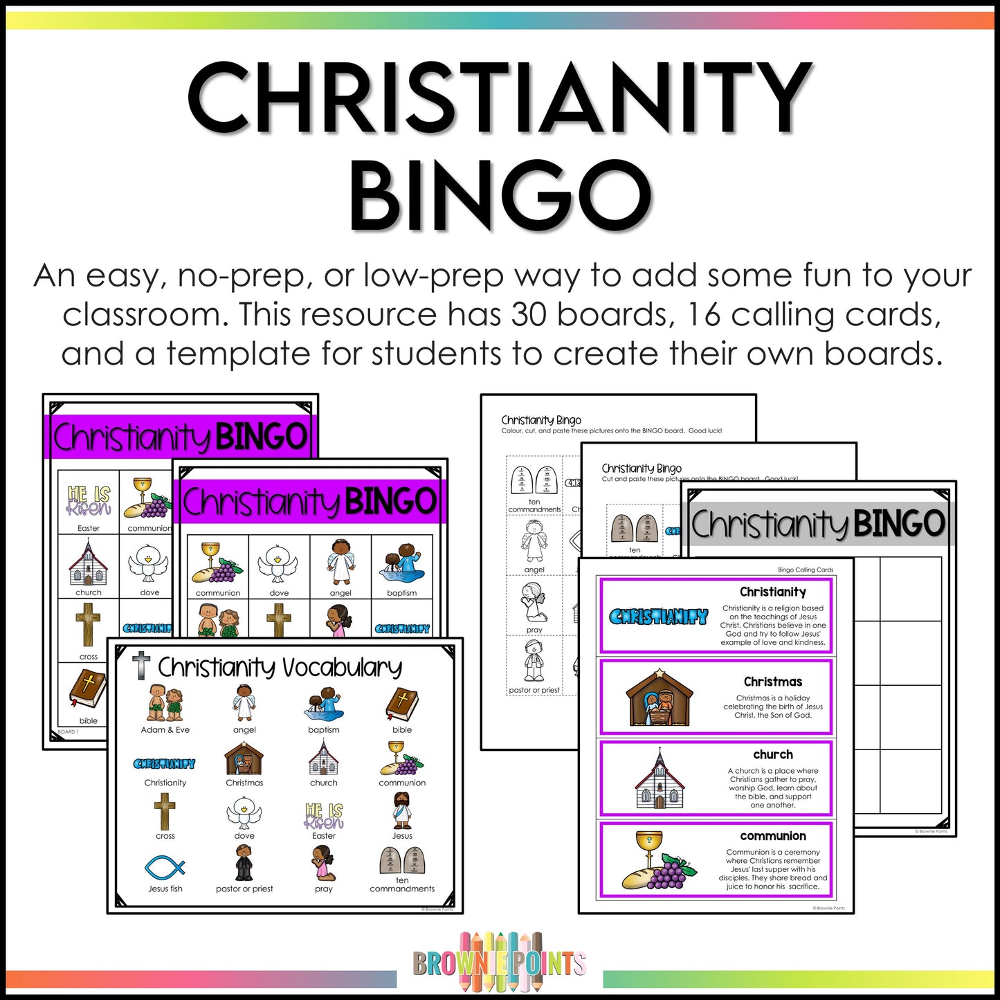 Christianity Activities Bundle