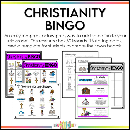 Christianity Activities Bundle
