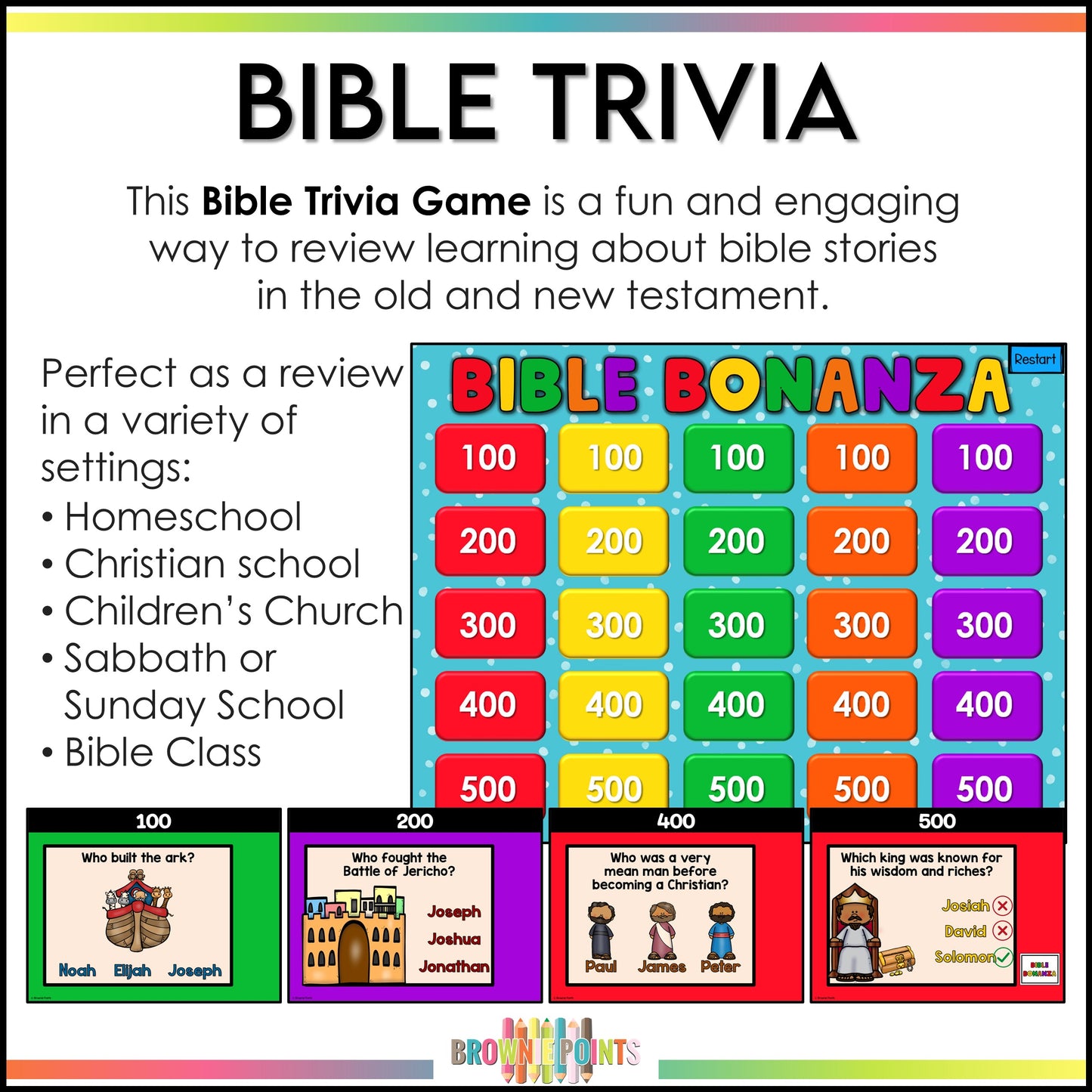 Christianity Activities Bundle