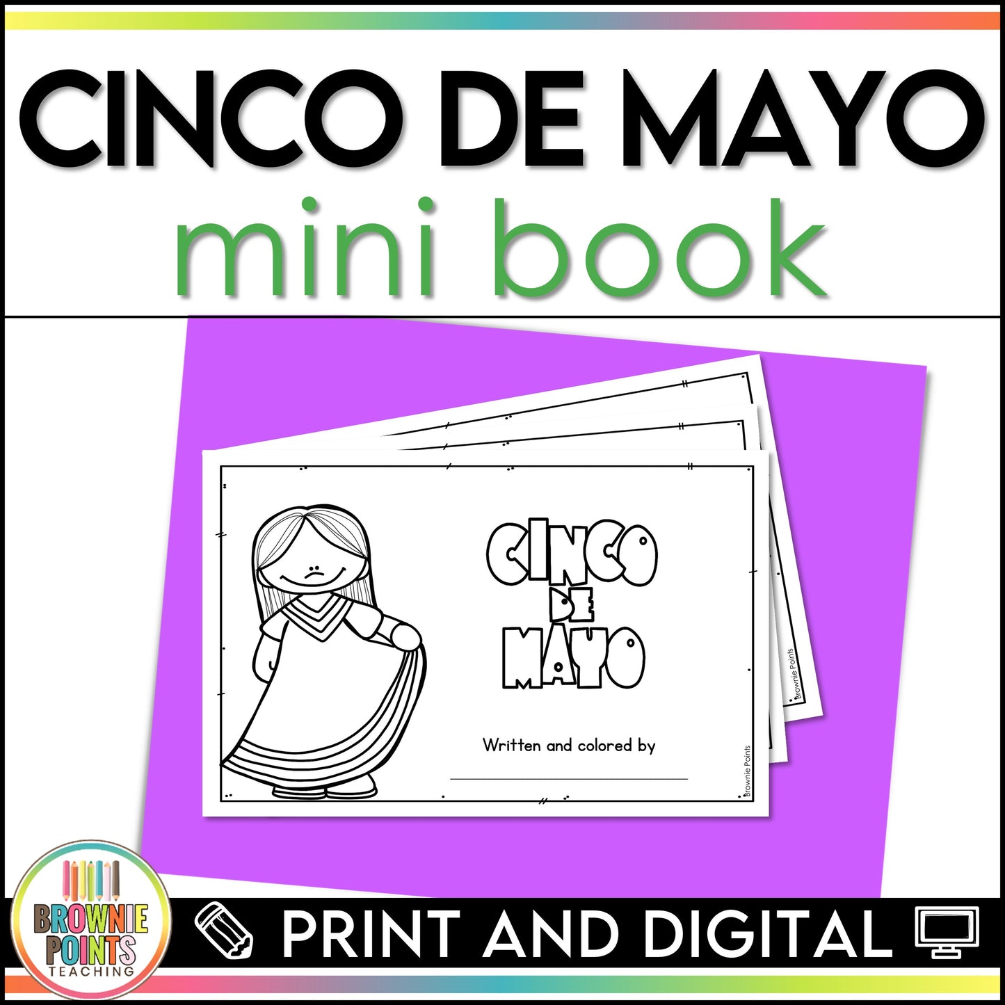 Cinco de Mayo Mini Book