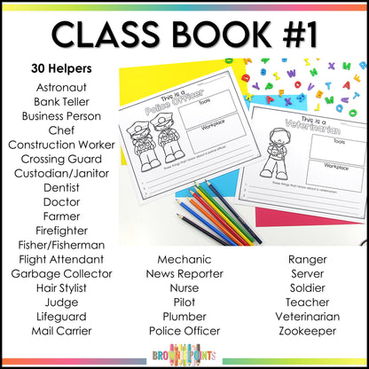 Community Helpers Class Books