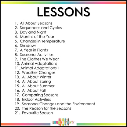 Daily and Seasonal Changes