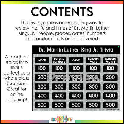 Martin Luther King Jr. PowerPoint Game