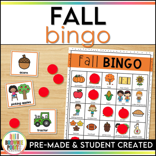 Fall Bingo