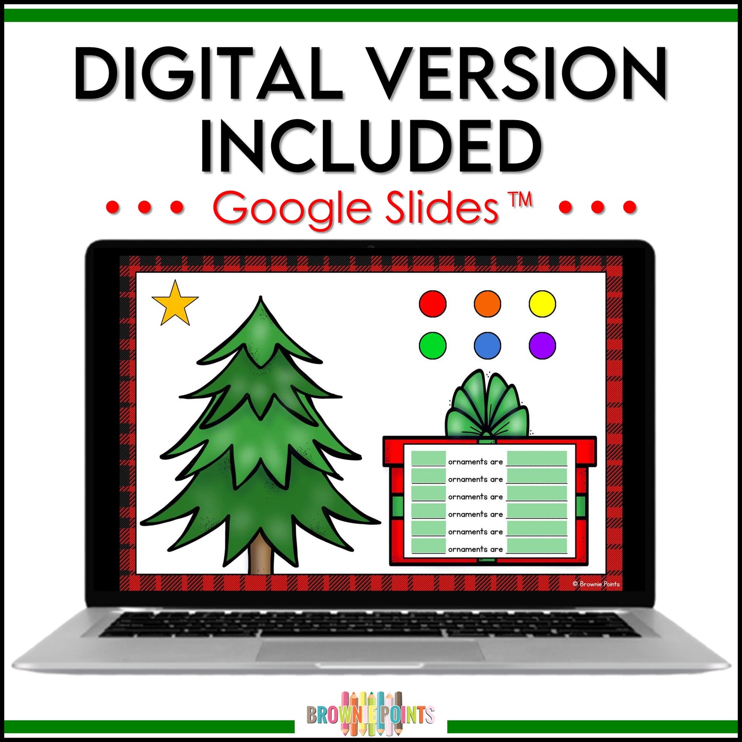 Fractions for Christmas - Christmas Math Craftivities