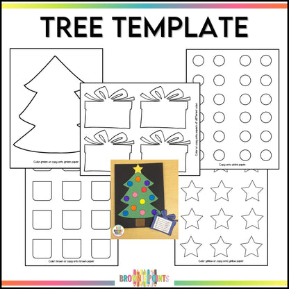 Fractions for Christmas - Christmas Math Craftivities