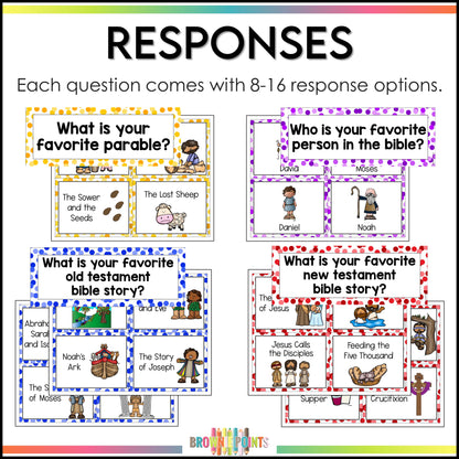 Graphing Questions - Bible Theme