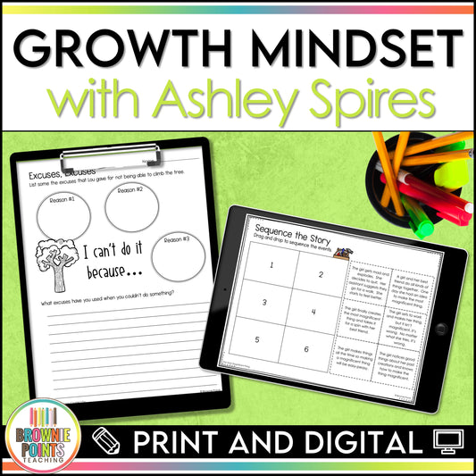 Growth Mindset with Ashley Spires Books