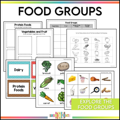 Healthy Eating - Canada's Food Guide Bundle