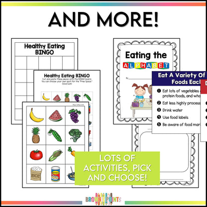 Healthy Eating - Canada's Food Guide Bundle