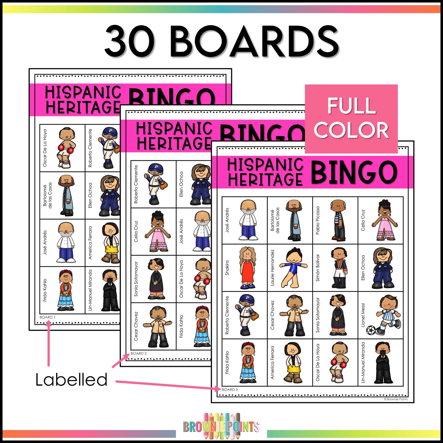 Hispanic Heritage Bingo