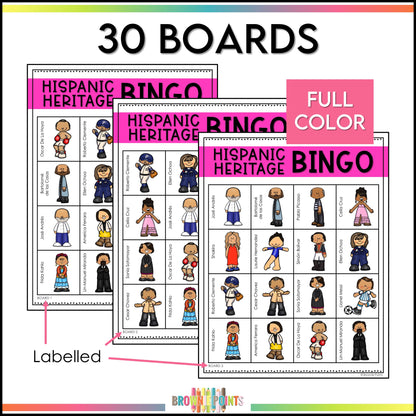 Hispanic Heritage Bingo