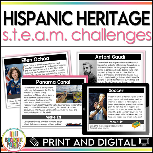 Hispanic Heritage STEM Challenges