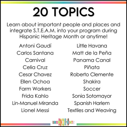 Hispanic Heritage STEM Challenges