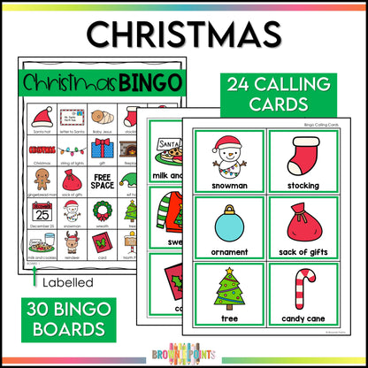 Holiday Bingo Games Bundle
