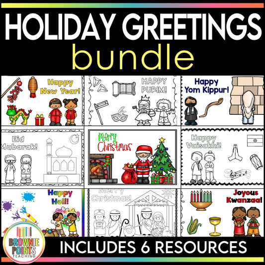 Holiday Posters and Cards Bundle