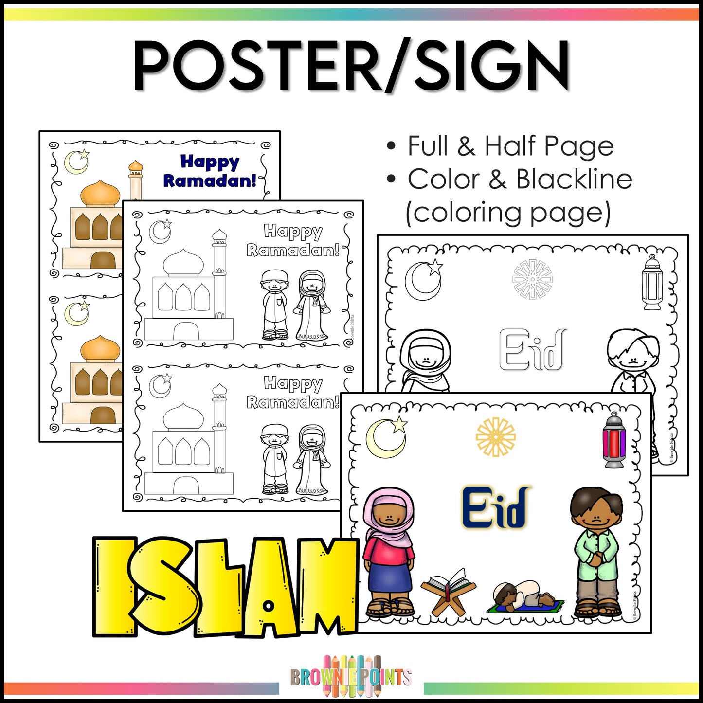 Islamic Celebrations - Posters and Cards