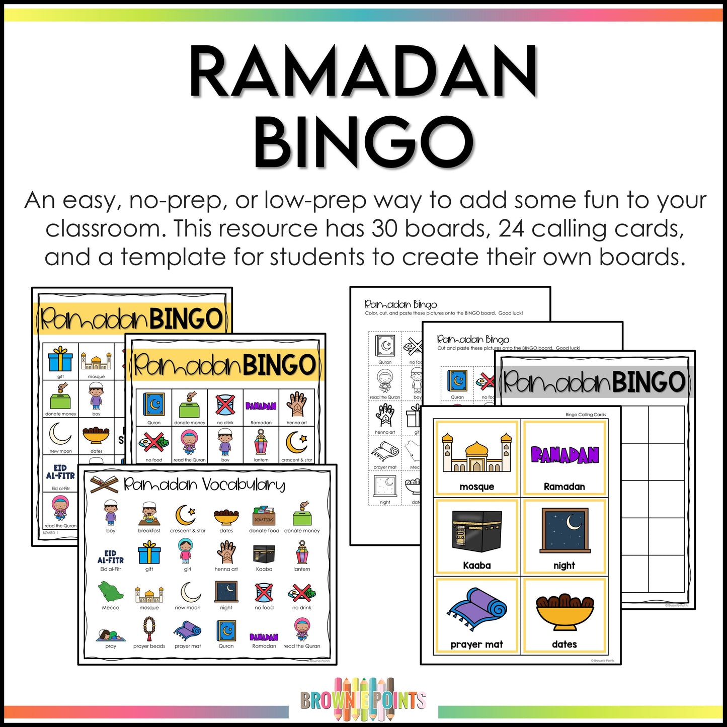 Islamic Heritage Activities Bundle