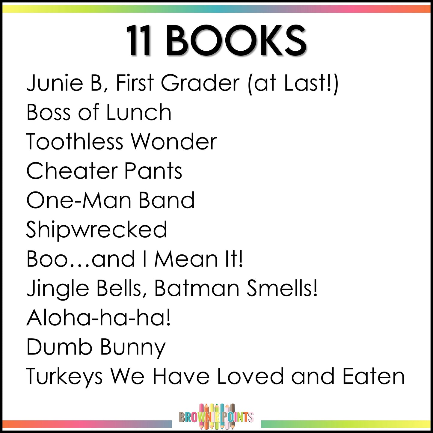 Junie B. Jones - First Grader Bundle