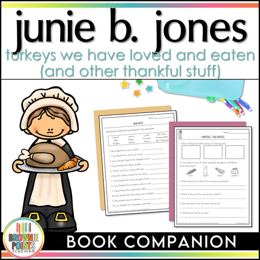 Junie B. Jones - Turkeys We Have Loved and Eaten (and Other Thankful Stuff)