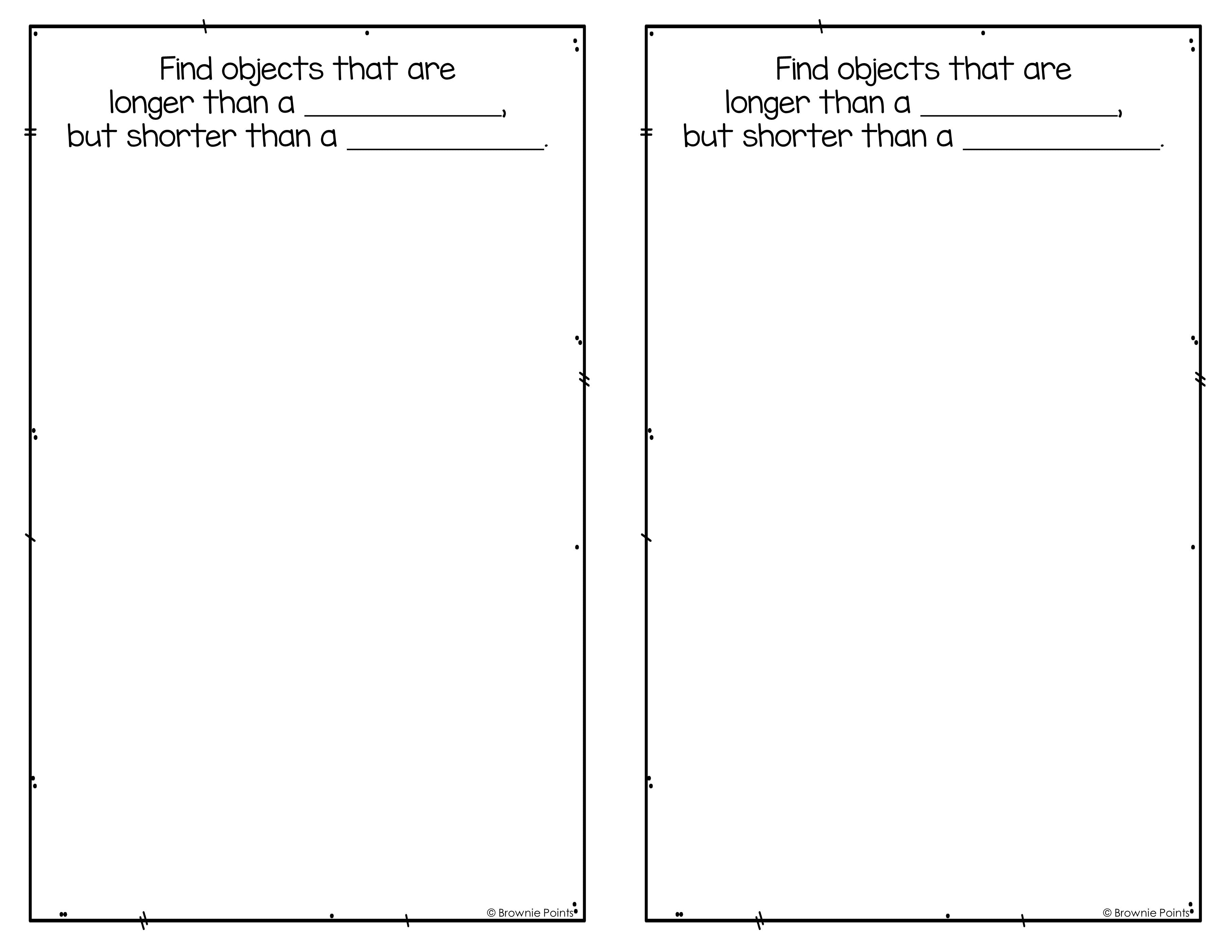Open Ended Math Questions Length Open-Ended Math Questions - Length, Area & Perimeter – Brownie Points ...