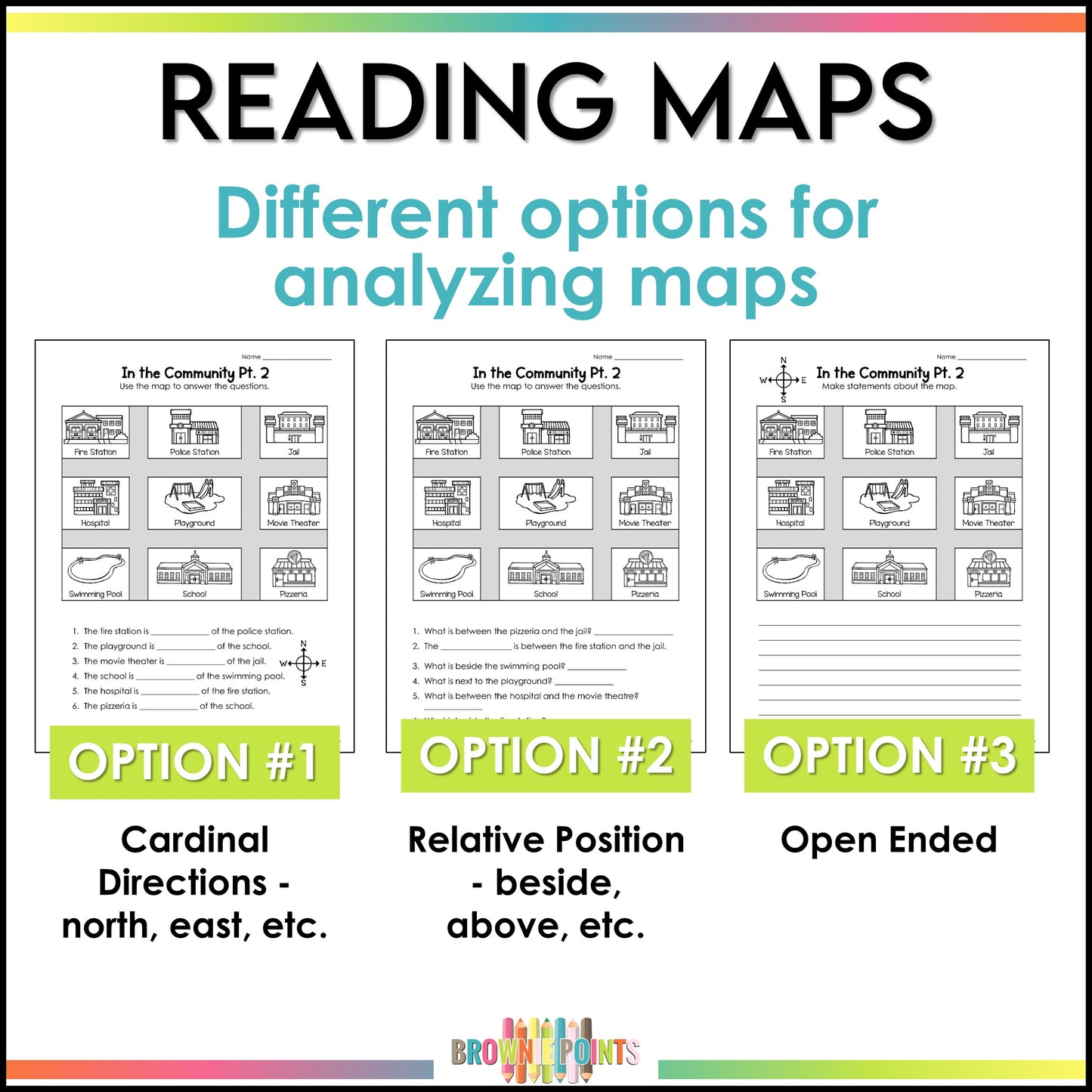 Map Skills - Activities and Printables