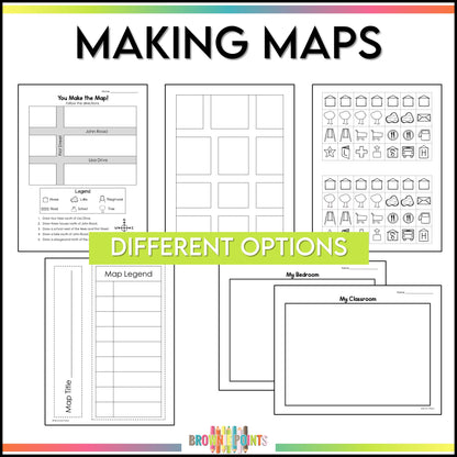 Map Skills - Activities and Printables