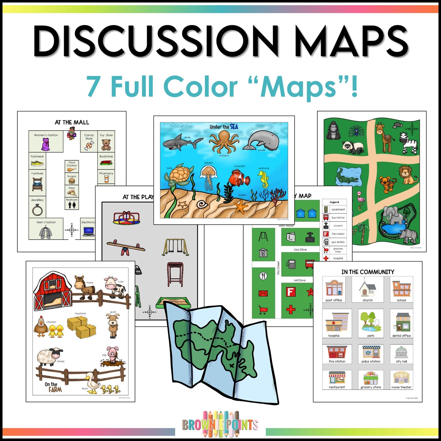 Map Skills - Activities and Printables