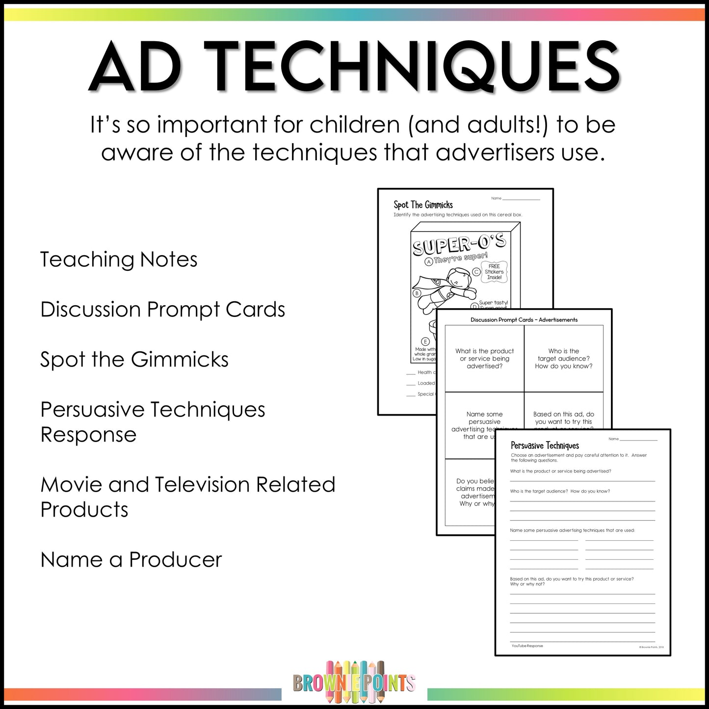 Media Literacy Activities and Lessons