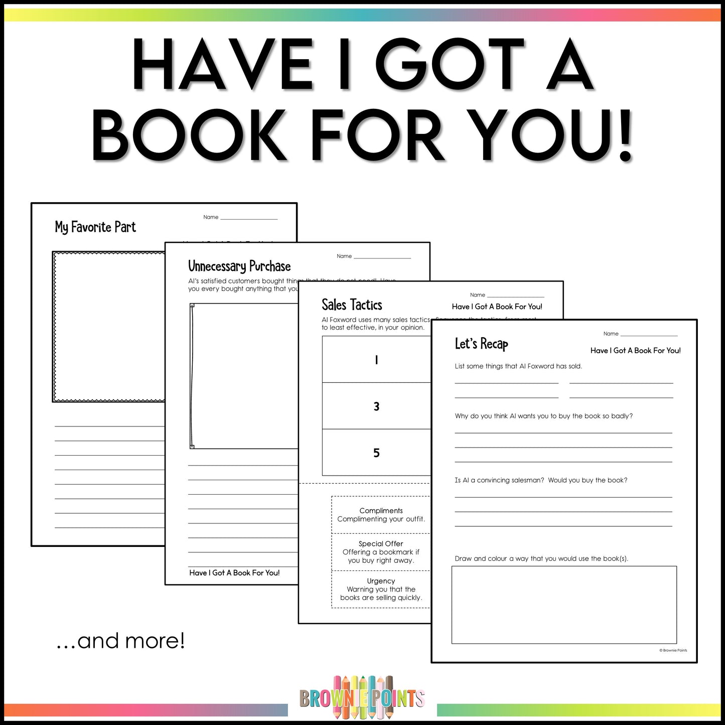 Media Literacy - Book Connections