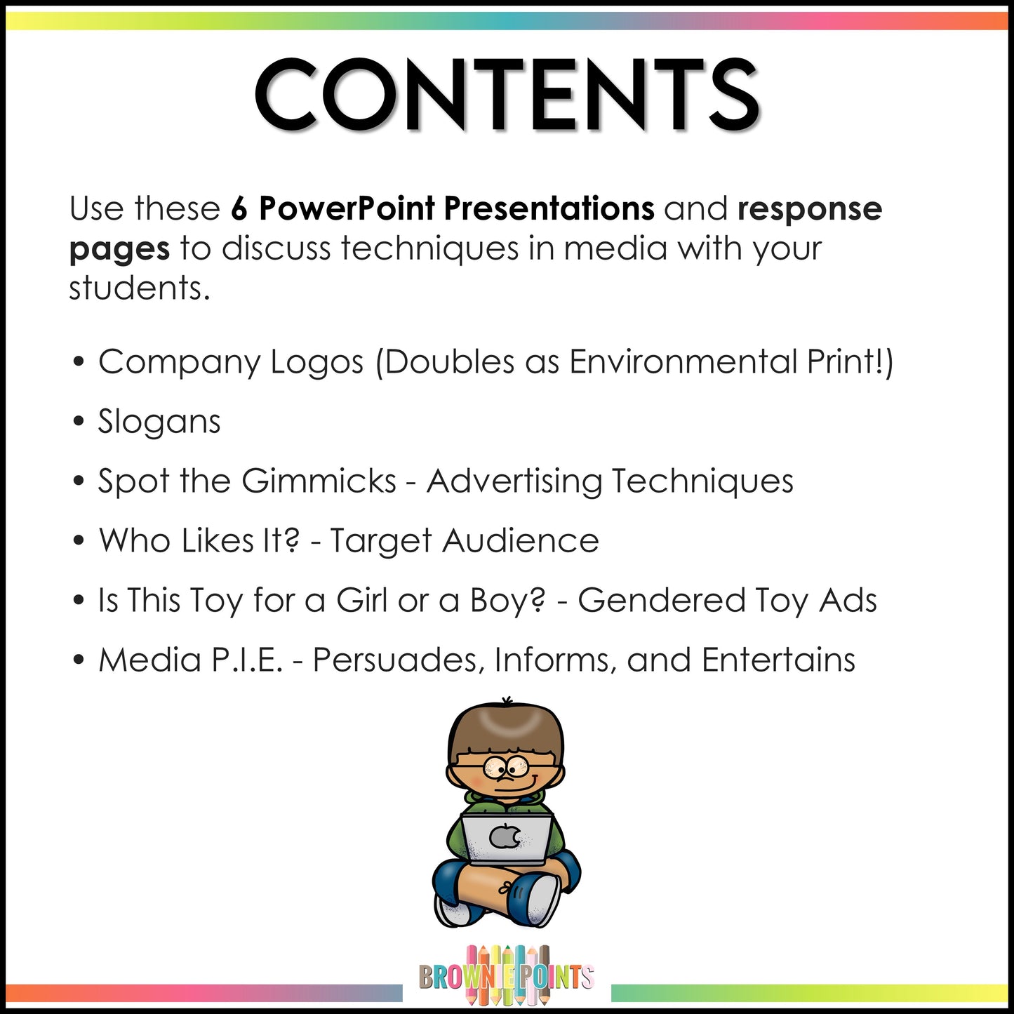 Media Literacy PowerPoints